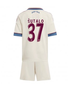 Ajax Josip Sutalo #37 Replika Tredje Kläder Barn 2025-26 Kortärmad (+ byxor)